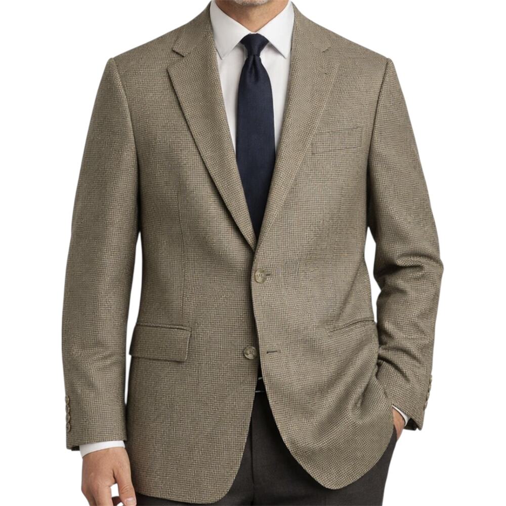 VTG Hart Schaffner Marx Hart Gold Trumpeter Blazer USA Sport Coat 2 Button 38R